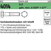 Hörger & Geßler Sechskantschraube ISO 4014 M 8 x 115 100 Stück