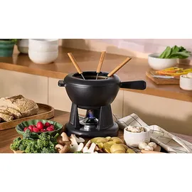 Le Creuset Fondue-Set Schwarz Matt Mode