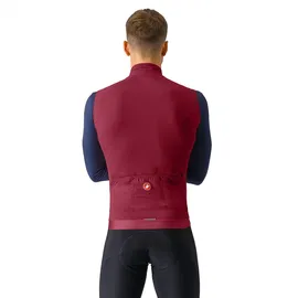 Castelli Espresso Weste - Deep Bordeaux / Persian Red - 2XL