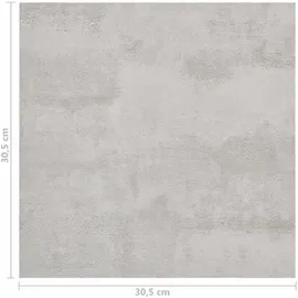 vidaXL Bodenplanken 55 pcs Hellgrau 5.11 m2)