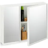 Relaxdays 65 cm weiß