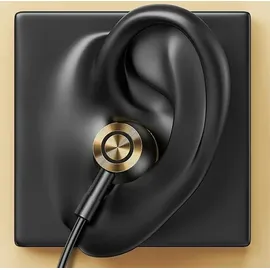 USAMS Stereo-Kopfhörer Ep-43 Metall Usb-C Dunkelgrün/Dunkelgrün Hsep4302 - dunkelgrün