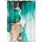 KLEINE WOLKE Duschvorhang 180 x 200 cm Teal Petrol