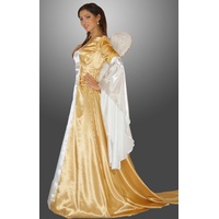 MAYLYNN 17235-M-L - Engel Kostüm Eneye Gold, Größe M/L, Circa 42/44, Gold