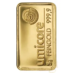 5 Gramm Goldbarren