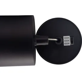 Spectrum LED HANGIT MULTIWAY M 11W Deckenleuchte 1070lm schwarz 30° höhenverstellbar 230V IP20 2700-6000K CCT - Schwarz