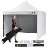 Vevor Pavillon 304,8x304,8x320cm Weiß
