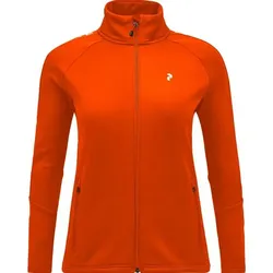 Peak Performance Damen Rider zip Jacket Gold Flame - M