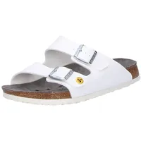 Birkenstock Arizona ESD weiß normale Weite Gr. 48