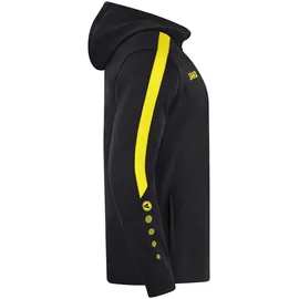 Jako Power Kapuzenjacke Kinder 803 schwarz/citro 164