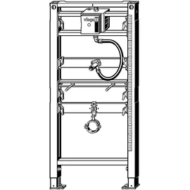 Viega Prevista Dry 8560.32 Wasseranschluss univer. 1120 mm