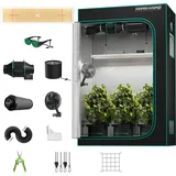 Mars Hydro Growbox Komplettset 300W LED 120 x 60 x 180 cm Transparent