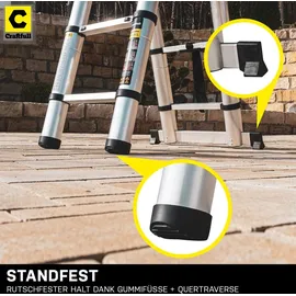 Craftfull CF-102A Klappleiter 2 Stufen