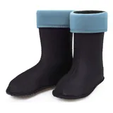 Ladeheid Kinder Mädchen Jungen Wärmende Stiefelsocken für Gummistiefel Innenschuh KL045 (Hellblau, 23 EU). - 23