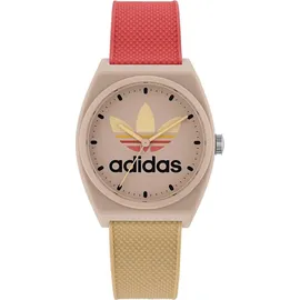 Adidas Quarz Armbanduhr AOST23056 Beige Gehäusematerial=Harz Material (Armband)=Silikon