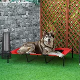 PawHut Hundekorb 122 x 92 x 23 cm rot