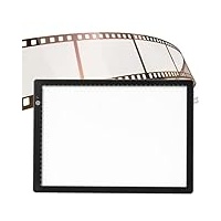 A4-Diabetrachter, Negativbetrachter, Ultraflaches Lichtpad, Hintergrundbeleuchtung mit 3 Helligkeitsmodi, USB-betriebene Lichtbox Zum Scannen von Filmnegativen und Alten Dias