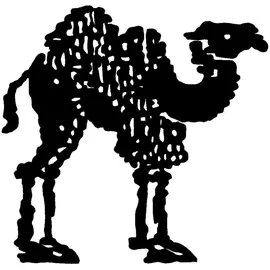 Garanta Kamelhaar Decke Duo Warm Steppbett Winterdecke Größe 155x220 cm)