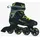 Fila FILA, Rollschuhe, FS Rol HOUDINI Black/grey/ lime 46 (46), Mehrfarbig