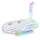 Wigento RGB Licht Ladestation Weiß Nintendo Switch 2