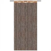 BestLivings Fadenvorhang Metallic-Streifen gold - gelbgold ca. 90 x 200cm