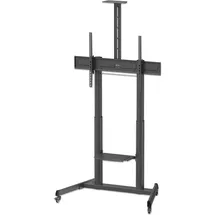 Manhattan TV-Ständer 74 cm Schwarz Kunststoff/Stahl