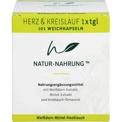 Natur-Nahrung Herz & Kreislauf 1X Tgl.weichkapseln 105 ST