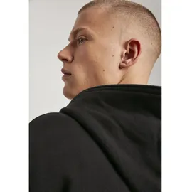 URBAN CLASSICS Organic Full Zip Kapuzenpullover Black M