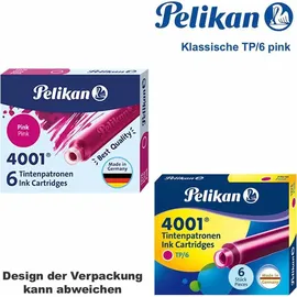 Pelikan Tintenpatrone 4001 TP/6 pink
