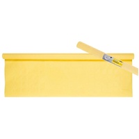 Idena Tischdecke Idena 417502 - Papiertischdecke Rolle 100 cm x 10 m, Tischtuchpapier gelb