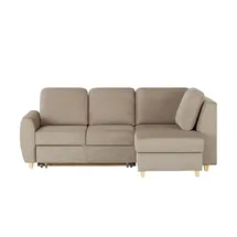 Smart Ecksofa Firenze ¦ braun ¦ Maße (cm): B: 233 H: 95 T: 160.0