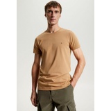 Tommy Hilfiger T-Shirt »STRETCH SLIM FIT TEE«, Gr. S, Countryside Khaki, , 93982938-S