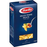 Barilla - Mezze Penne Rigate - 6 Stück À 500g [3 Kg]