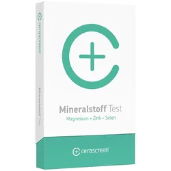 Cerascreen Mineralstoff Test