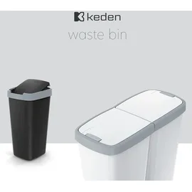 KEDEN Compact Q 50 l Schwarz und Blau