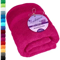 Lashuma Linz Badetuch 100 x 150 cm rosa