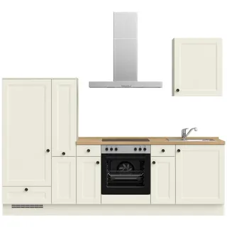 Nobilia Küchenzeile Cascada I 270 cm weiß