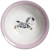 Geschirr Happy Zoo Zoe 16,5 cm rot 4-tlg.