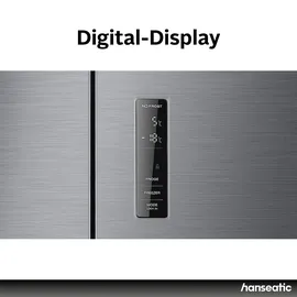 Hanseatic HCDC18080CI Multi Door (421 l, 1800 mm hoch, Edelstahl)