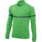 Nike Academy 21 Knit Trainingsjacke, Light Green Spark/White/Pine Green/White, S