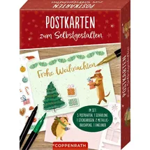 Coppenrath Verlag Postkarten Frohe Weihnachten