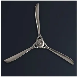 FineBuy Wanddekoration in Silber / Aluminium / 85x10x85 | Gr.: onesize