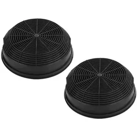 Wpro Aktivkohlefilter Typ 47 / AMC023 (2St.) - Silber/Schwarz