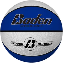 Baden Basic Indoor/Outdoor Basketball royal/weiß 6