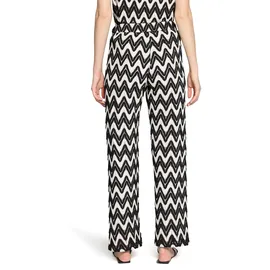 Betty & Co Schlupfhose Damen mit Struktur Schwarz 46