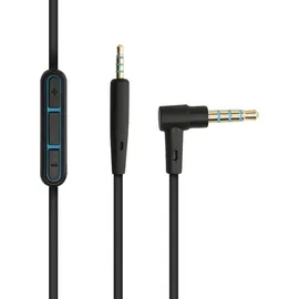 kwmobile Kopfhörerkabel für JBL E30 / E50 / E55BT / E65 BTNC / LIVE 500BT / Ersatz Kabel 150 cm Mikrofon Lautstärkeregler - 3.5mm Klinke