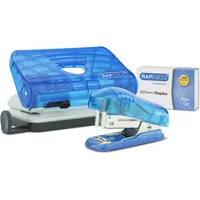 Rapesco 1719 Bug Heftgerät und 810-P 2- Locher Set
