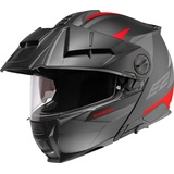 Schuberth E2 Defender Red Motorradhelm schwarz, 65