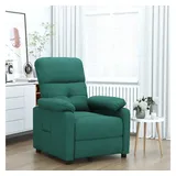 vidaXL Sessel Polyester 76 x 90 x 100 cm dunkelgrün