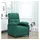 vidaXL Sessel Polyester 76 x 90 x 100 cm dunkelgrün
